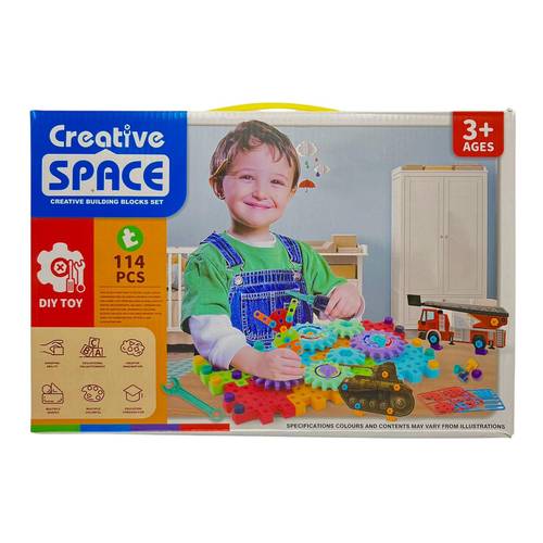 Creative blocks مكعبات إبداعية 114 قطعة
