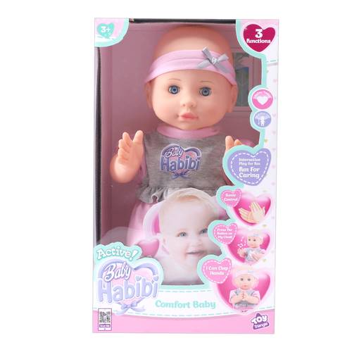 👶👏 دمية بيبي حبيبي التفاعلية 14 انش