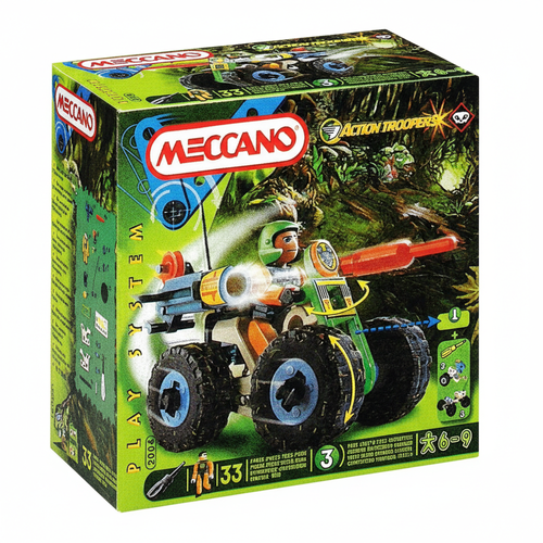 ميكانو – نظام اللعب مركبة الاستكشاف القتالية (Play System Action Vehicle)
