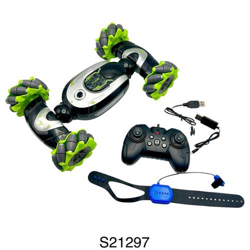SRWC25  S21297 D02 سيارة تحكم عن بعد + ريموت ساعة شاحن
