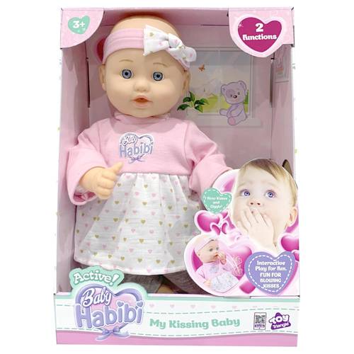 👶💖 دمية بيبي حبيبي التفاعلية 14 انش