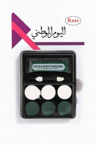 الوان تلوين وجهه اليوم الوطني