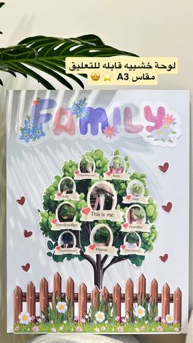 لوحة خشبيه