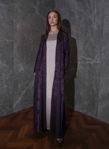 Purple Butterfly Silk