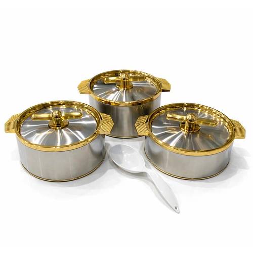 Luxury Thermal Food Storage Set – 3 Pieces