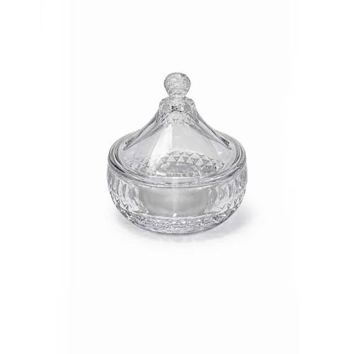 Luxury Glass Dates & Sugar Bowl