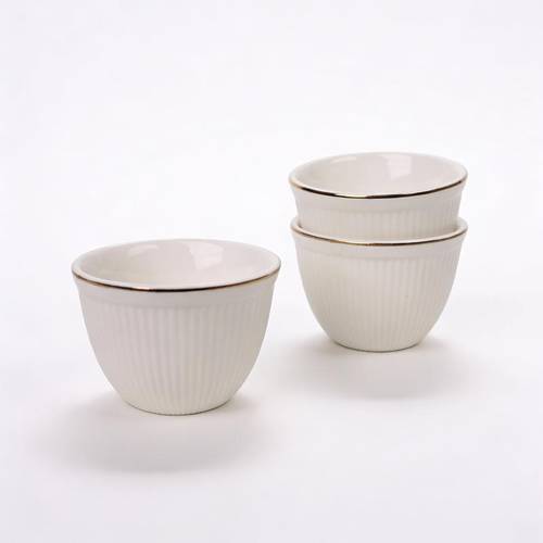 Gold office coffee cups | 12 tablets