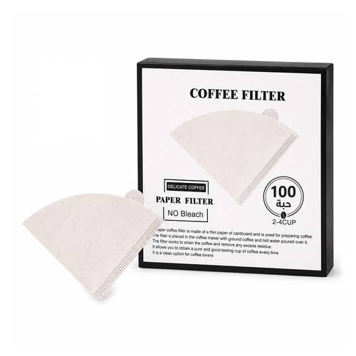 V02 Paper Coffee Filters | 100 PCS