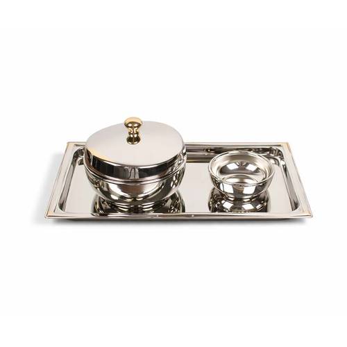 Tray set + small date plate