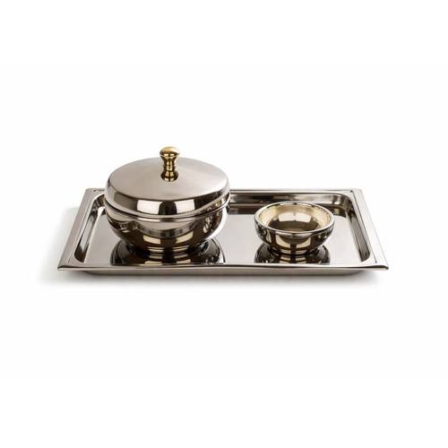 Tray set + small date plate