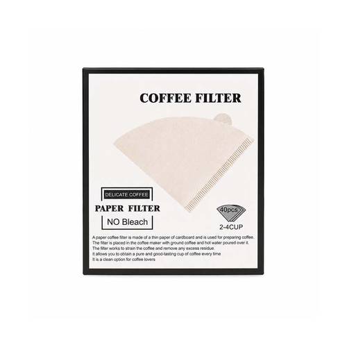 V02 Paper Coffee Filters | 40 PCS