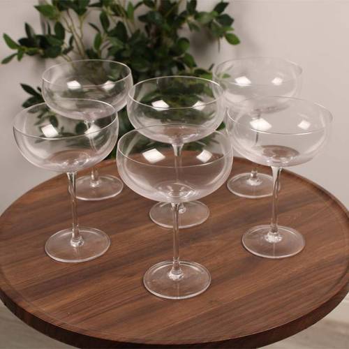 Cups Glass Set- 6 Pieces