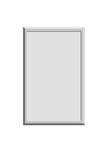 مرايا استيل اطار كروم SS01 (60*80)