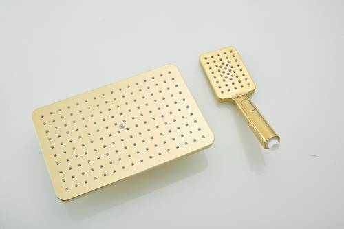 مسطرة دش مستطيل ذهبي K-120-RG