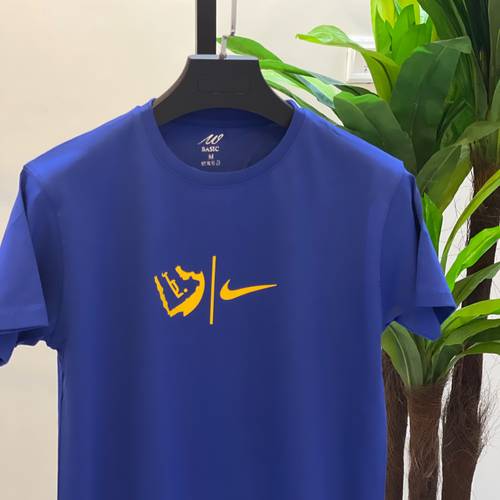 تشيرت قطن ازرق 
