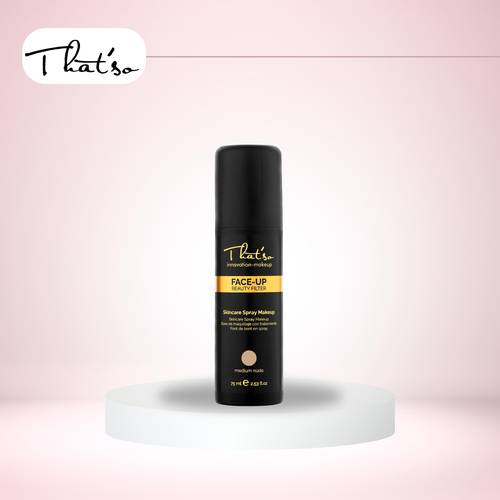 بخاخ أساس FACE UP - وسط غامق (Medium Nude) - 75مل