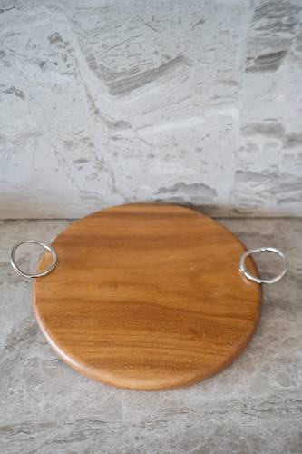 Round ring wood board 35 cm