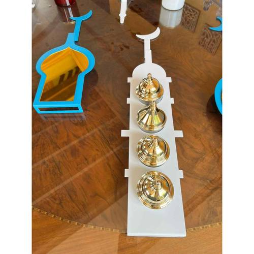 Copper Cups Tray
