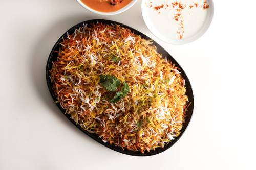 Butter Chicken With Biryani Rice