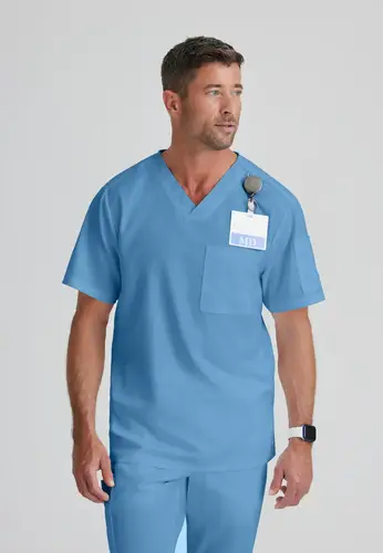 بلوزة سكرب رجالي قريز اناتومي GREY'S ANATOMY | GRT091