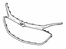 MOULDING FRONT GRILLE MALIBU 2019-2025
