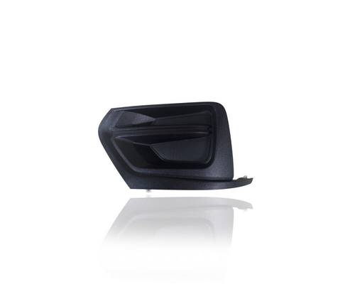Fog Light Cover for 18-22 Chevrolet Traverse L/LS Textured-Black Left 23234922