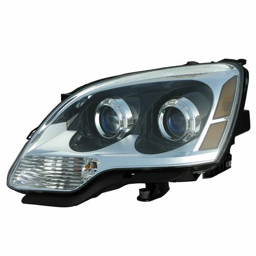 GMC ACADIA 2007 2008 2009 2010 2011 2012 HEADLIGHT W/HALOGEN LEFT DRIVER