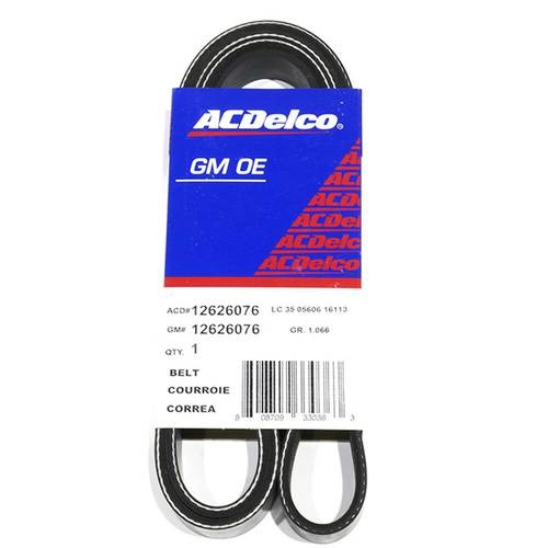 Drive Fan Belt 5.3L 6.2L 2014-2020 Chevrolet GMC 12626076