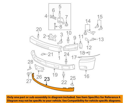 2007-2013 SILVERADO Front Bumper-Lower Extension