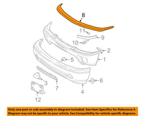 Front Bumper-Upper Filler 88937235