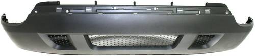 Front Lower Textured Plastic Bumper Cover with Molding Holes 25832805