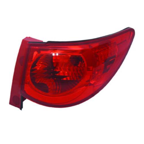 Chevrolet Traverse 2009 - 2012 right passenger outer tail light