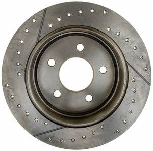 FRONT AND REAR ROTOR SET FOR CORVETTE 1984-1987 