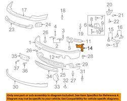 BRACKET FRONT BAR SIERRA 07-13 LH 15901538