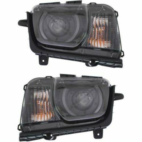 CAMARO 2010-2015 PAIR HID HEADLIGHTS HEAD LAMPS LIGHTS W/BULBS BALLAST