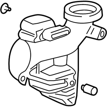 Genuine GM 25847919 Duct, Rear Intake Air(W/Resonator)
