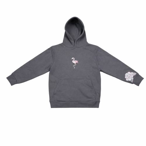 هودي Growsa – Toxic Relationship Statement Hoodie (رمادي داكن