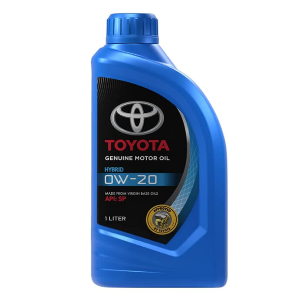 كرتون تويوتا زيت المحرك هايبرد التخليقي 0W-20 ( 1 لتر)