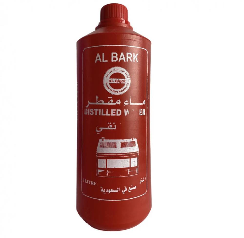 ماء مقطر 1 لتر