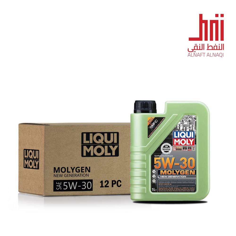 كرتون زيت محرك ليكوي مولي 1L (5W30) تخليقي بالكامل 12 علبة