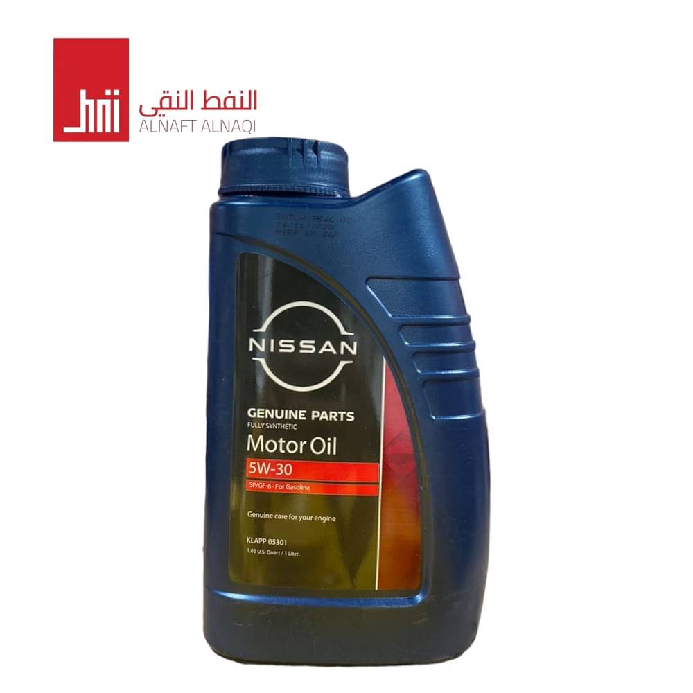 زيت 5w30 NISSAN  نيسان تخليقي بالكامل  1L
