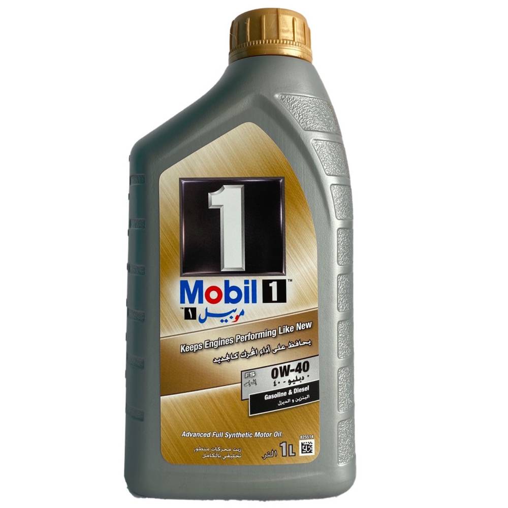كرتون زيت محرك موبيل ون   (0w40) 1L ١٢علبة