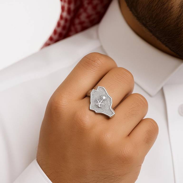 خاتم الخريطه رجالي