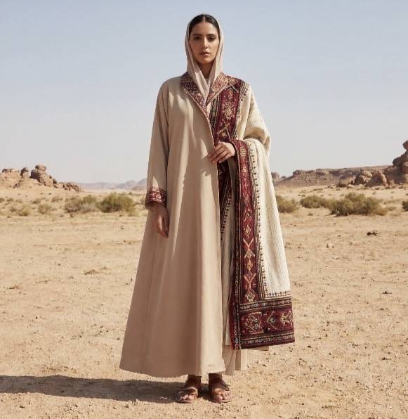 عباية سدو مع طرحه و شال