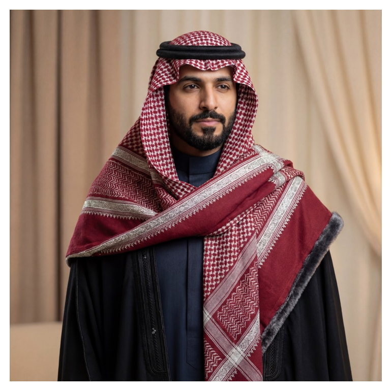 شماغ شال كشمير وفرو