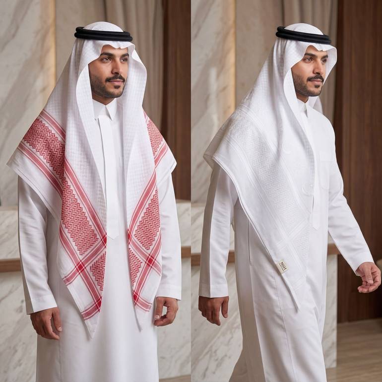 شماغ وجهين إصدار خاص