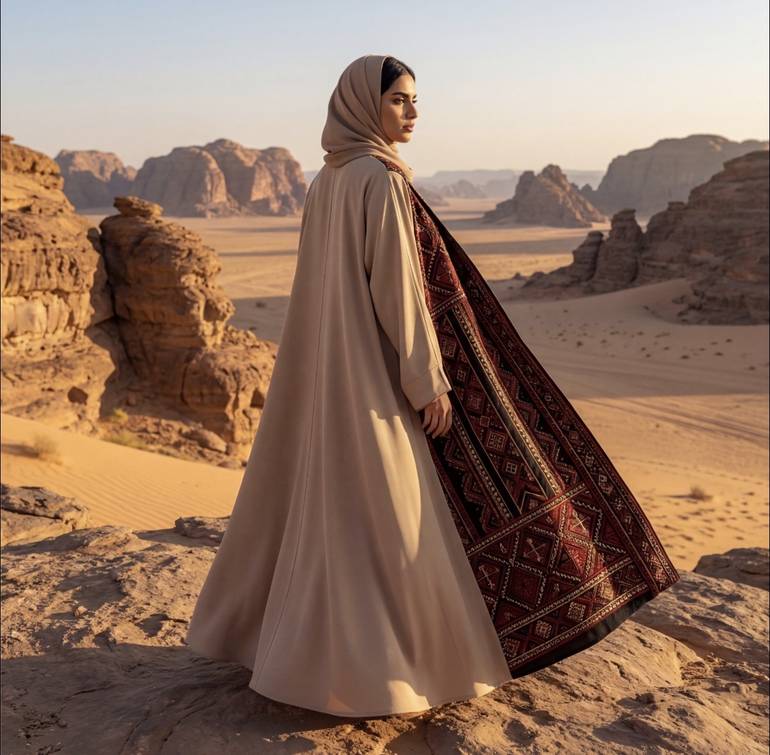 عباية سدو مع طرحه