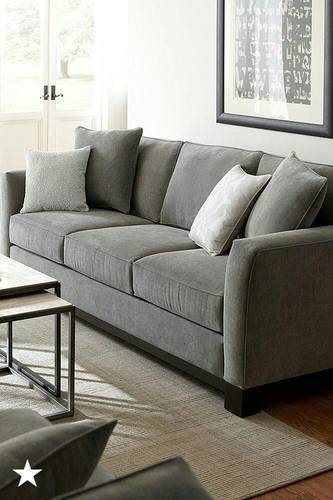 Sofa, size 250 cm, Santiago model - gray color