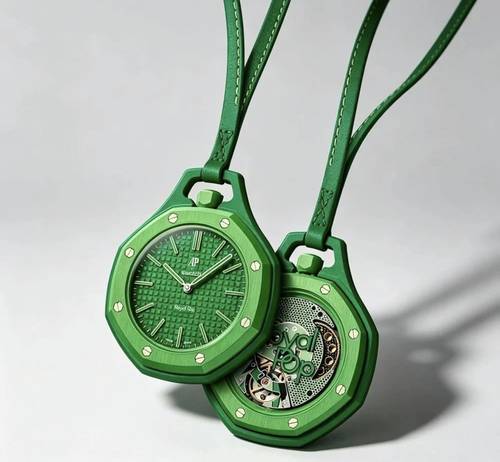 ساعة جيب Royal Pop Audemars Piguet X Swatch - أخضر