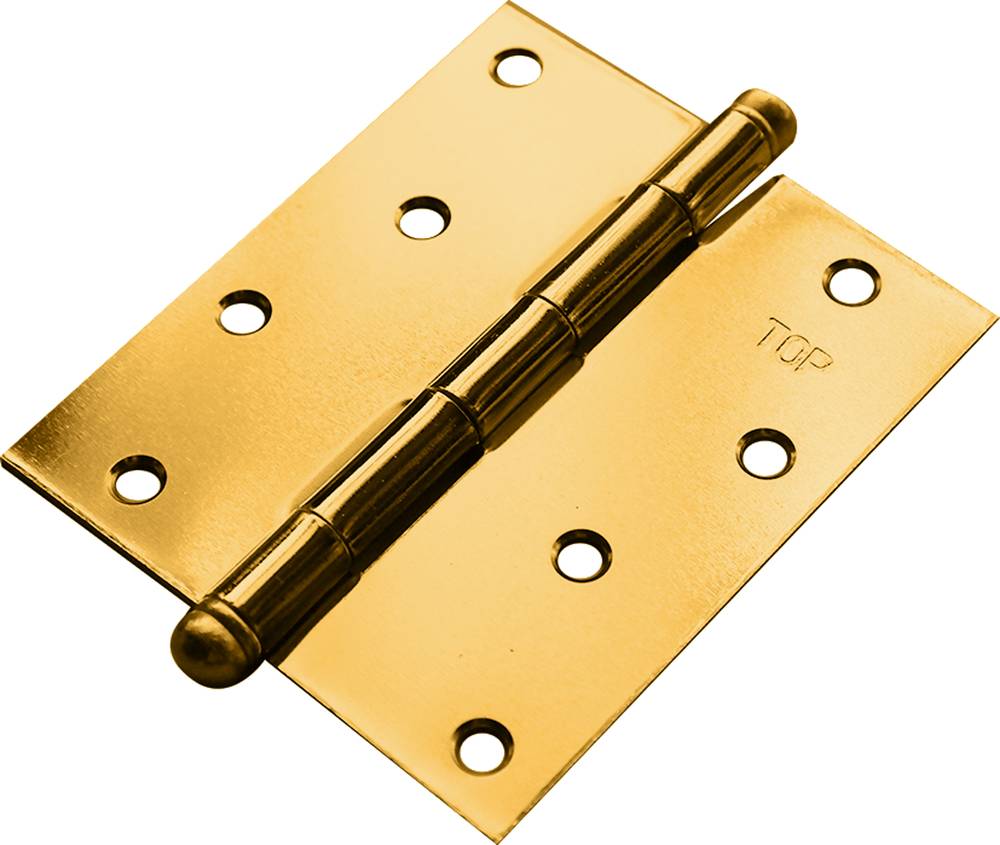 مفصلات باب | TOP - 4"  X  4"  X  1.8  mm - ذهبي
